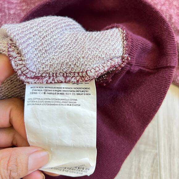 Vans off the wall sweatshirt men's red pullover Size M - Picture 10 of 11